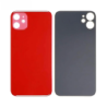Vitre Arri&egrave;re Rouge Pour iPhone 11 (Large Hole)
