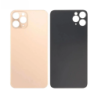 Vitre Arri&egrave;re Or Pour iPhone 11 Pro Max (Large Hole)