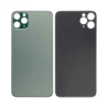Vitre Arri&egrave;re Vert Nuit Pour iPhone 11 Pro Max (Large Hole)