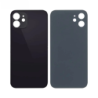 Vitre Arri&egrave;re Noire Pour iPhone 12 Mini (Large Hole)