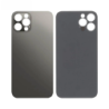 Vitre Arri&egrave;re Graphite Pour iPhone 12 Pro (Large Hole)