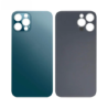Vitre Arri&egrave;re Bleu Pacifique Pour iPhone 12 Pro Max (Large Hole)