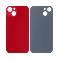 Vitre Arri&egrave;re Rouge Pour iPhone 13 Mini (Large Hole)