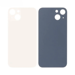 Vitre Arri&egrave;re Lumi&egrave;re Stellaire (Blanc) Pour iPhone 13 (Large Hole)