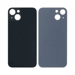 Vitre Arri&egrave;re Minuit (Noir) Pour iPhone 13 (Large Hole)