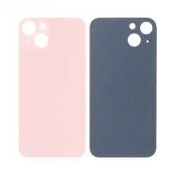 Vitre Arri&egrave;re Rose Pour iPhone 13 (Large Hole)