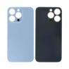 Vitre Arri&egrave;re Bleu Alpin iPhone 13 Pro (Large Hole)