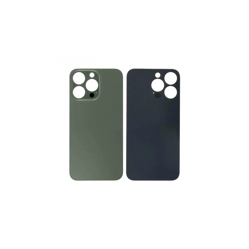 Vitre Arri&egrave;re Verte Alpin Pour iPhone 13 Pro (Large Hole)