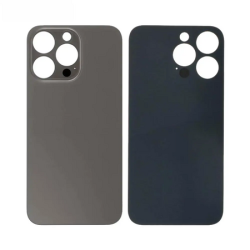 Vitre Arri&egrave;re Graphite Pour iPhone 13 Pro Max (Large Hole)