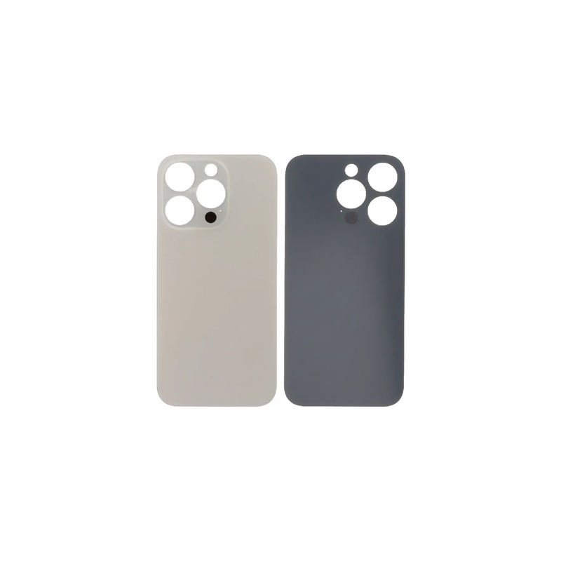 Vitre Arri&egrave;re Or Pour iPhone 14 Pro (Large Hole)