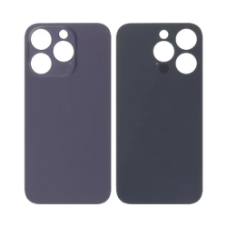 Vitre Arri&egrave;re Violet Intense Pour iPhone 14 Pro (Large Hole)