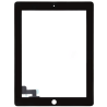 Vitre Tactile Compatible iPad 2 + Stickers 3M NOIR