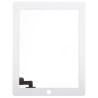 Vitre Tactile Compatible iPad 2 + Stickers 3M BLANC