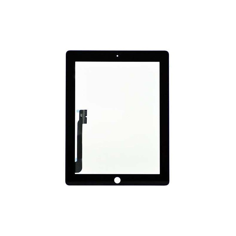 Vitre Tactile Compatible iPad 3 + Stickers 3M NOIR