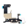 Nappe Connecteur de Charge Lightning / Jack / Micro iPhone 5 Blanc