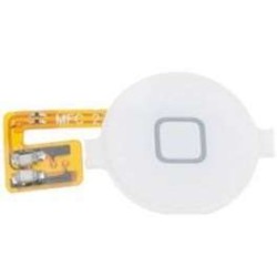 Bouton Home blanc sur nappe compatible iPhone 3G / 3GS