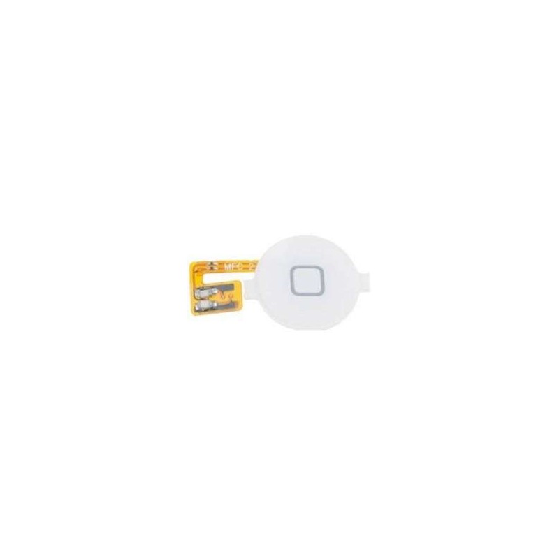 Bouton Home Blanc Sur Nappe Compatible iPhone 3Gs/3G