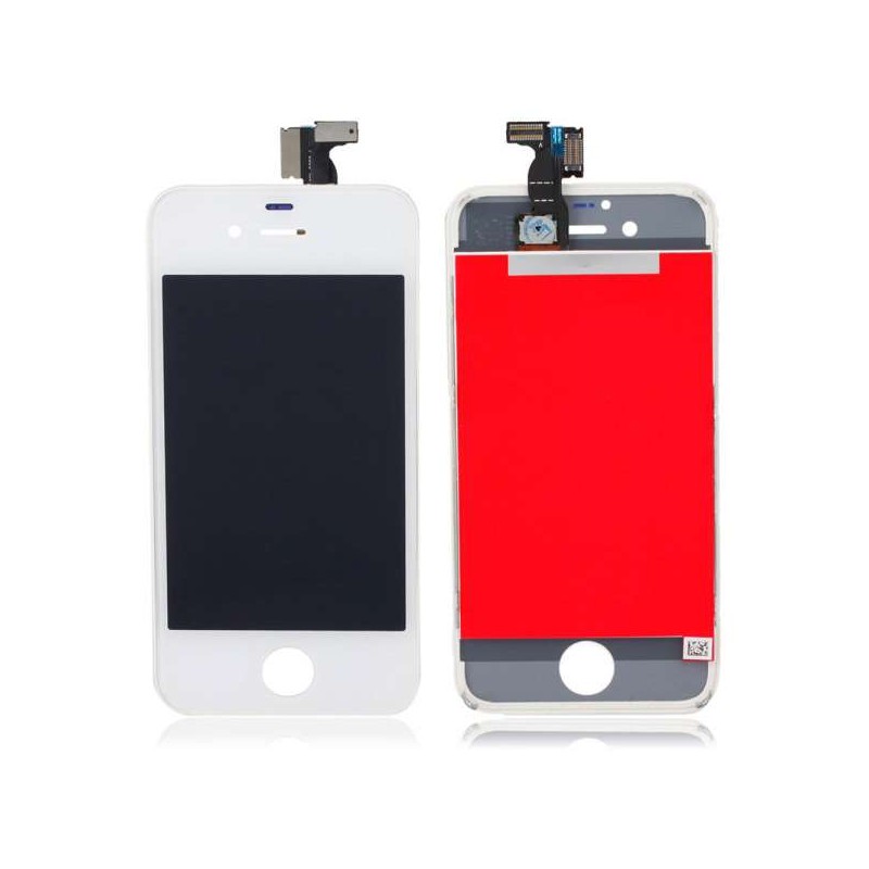 Ecran LCD Complet Compatible iPhone 4 BLANC