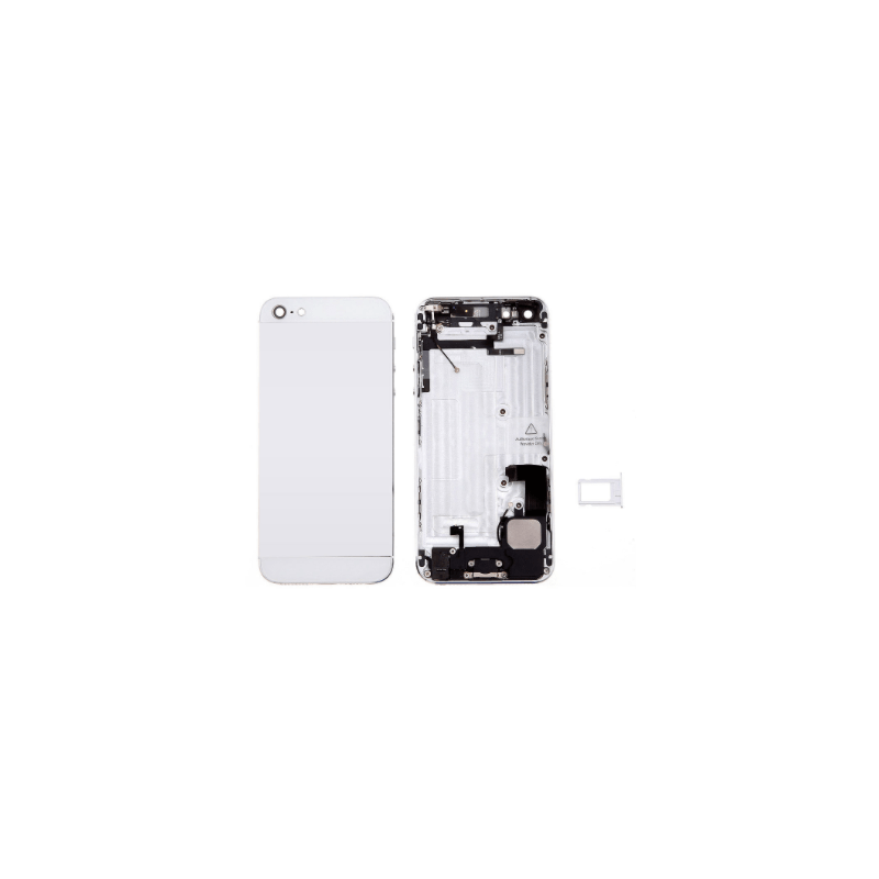Coque Compl&egrave;te Arri&egrave;re Assembl&eacute;e Compatible iPhone 5