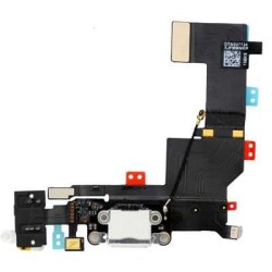 Nappe Connecteur de Charge Lightning / Jack / Micro iPhone 5S Blanc