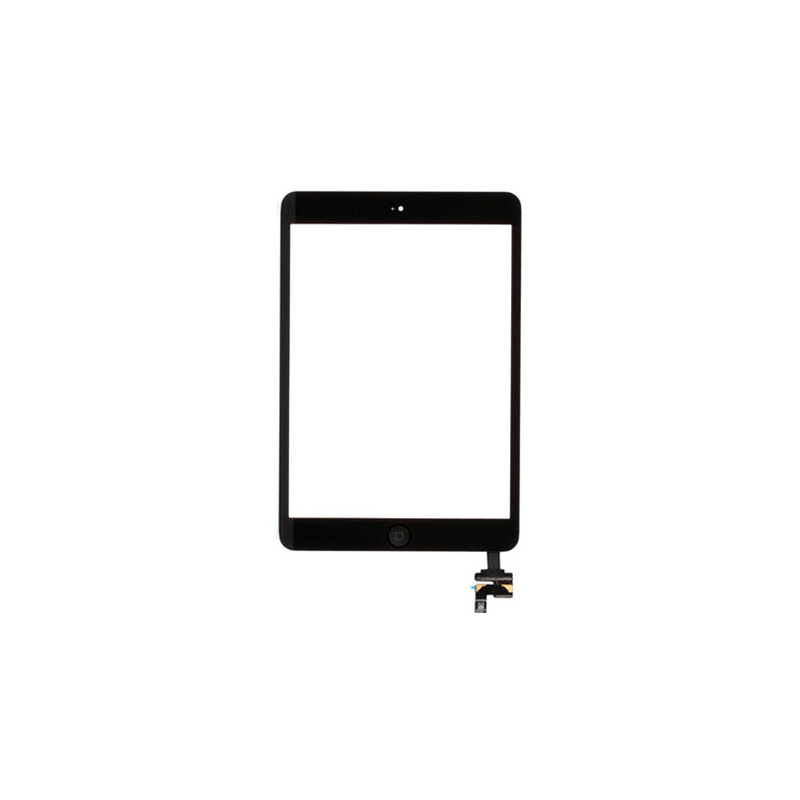 Vitre Tactile Compatible iPad Mini 1/2 NOIR
