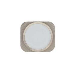 Bouton Home iPhone 5 style iPhone 5S &mdash; champagne / blanc