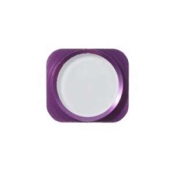 Bouton Home iPhone 5 style iPhone 5S &mdash; violet / blanc
