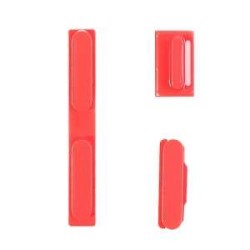 Lot de boutons Power, volume et vibreur iPhone 5C &mdash; rose