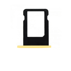 Tiroir SIM compatible iPhone 5C jaune