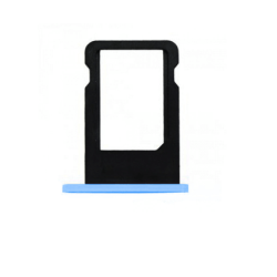 Tiroir SIM compatible iPhone 5C bleu