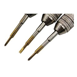 Kit de 3 Tournevis Professionnels Plat / Cruciforme / Torx