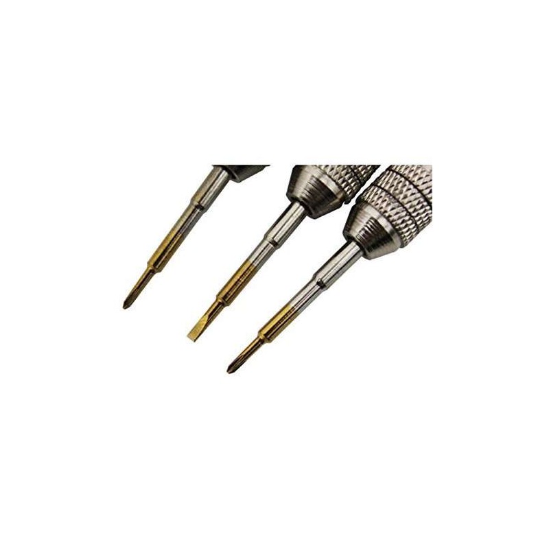 Kit de 3 Tournevis Professionnels Plat / Cruciforme / Torx