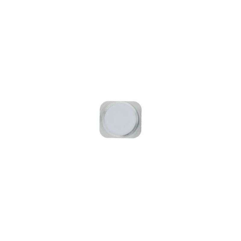Bouton home Look iPhone 5S Compatible iPhone 5 ARGENT / BLANC