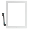 Vitre Tactile Assembl&eacute;e Compl&egrave;te iPad 4 Blanc