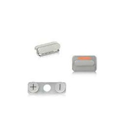 Lot de boutons Power, volume et vibreur iPhone 4 &mdash; m&eacute;tal
