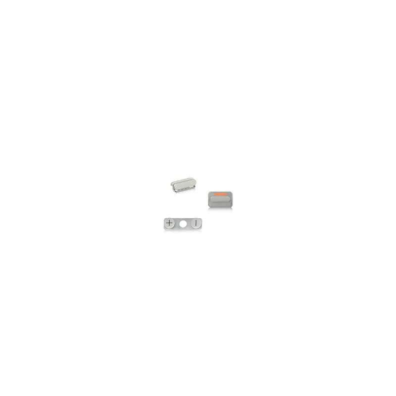 Lot Boutons Power / Volume / Vibreur Pour iPhone 4S