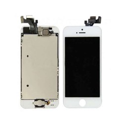 &Eacute;cran LCD complet assembl&eacute; iPhone 5 blanc