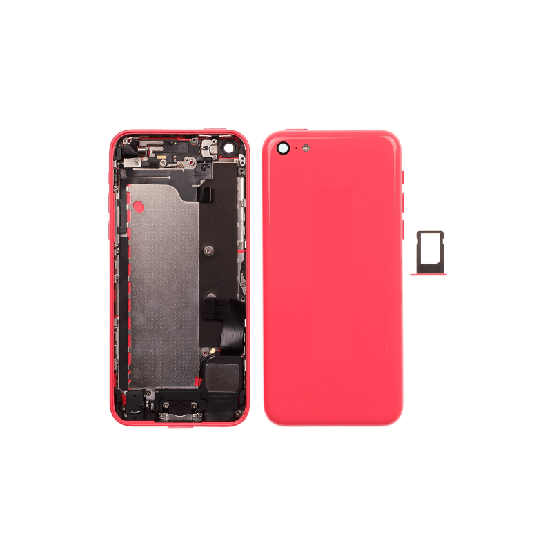 Coque Assembl&eacute;e Compatible iPhone 5C ROSE