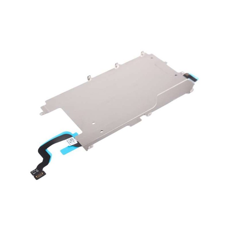 Plaque M&eacute;tal LCD + Rallonge Nappe Home iPhone 6