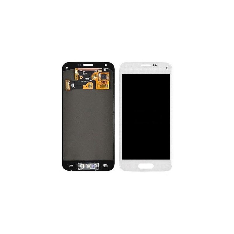 Ecran Complet Amoled Samsung Galaxy S5 Mini BLANC