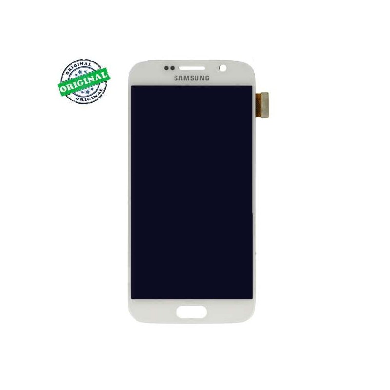 Ecran Amoled Original Samsung Galaxy S6 BLANC