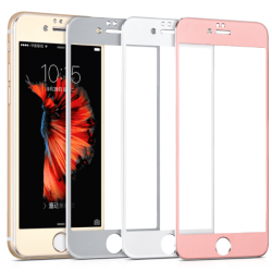 Film Anti - Choc / Verre Tremp&eacute; Color&eacute; Miroir iPhone 5/5S/5C/SE