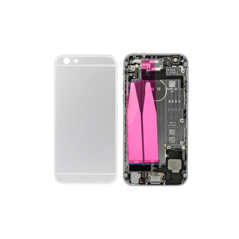 Coque Compl&egrave;te Assembl&eacute;e Compatible iPhone 6 Plus blanc