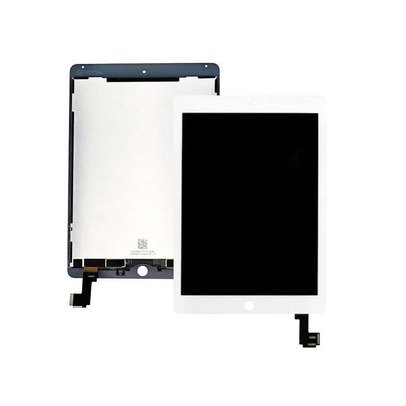 Bloc Vitre Tactile + Ecran LCD Compatible iPad Air 2 BLANC