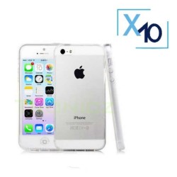 Lot x10 Coque de Protection Transparente iPhone 5 / 5S