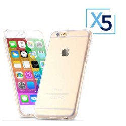 Lot x5 Coque de Protection Transparente iPhone 6 / 6S