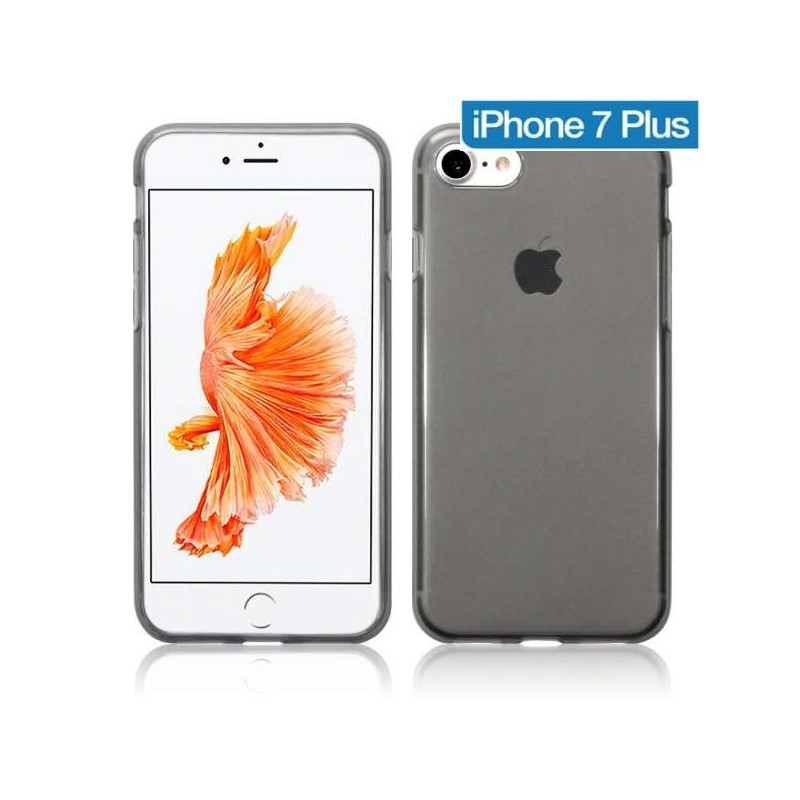 Coque de Protection Transparente / Noire iPhone 7 Plus
