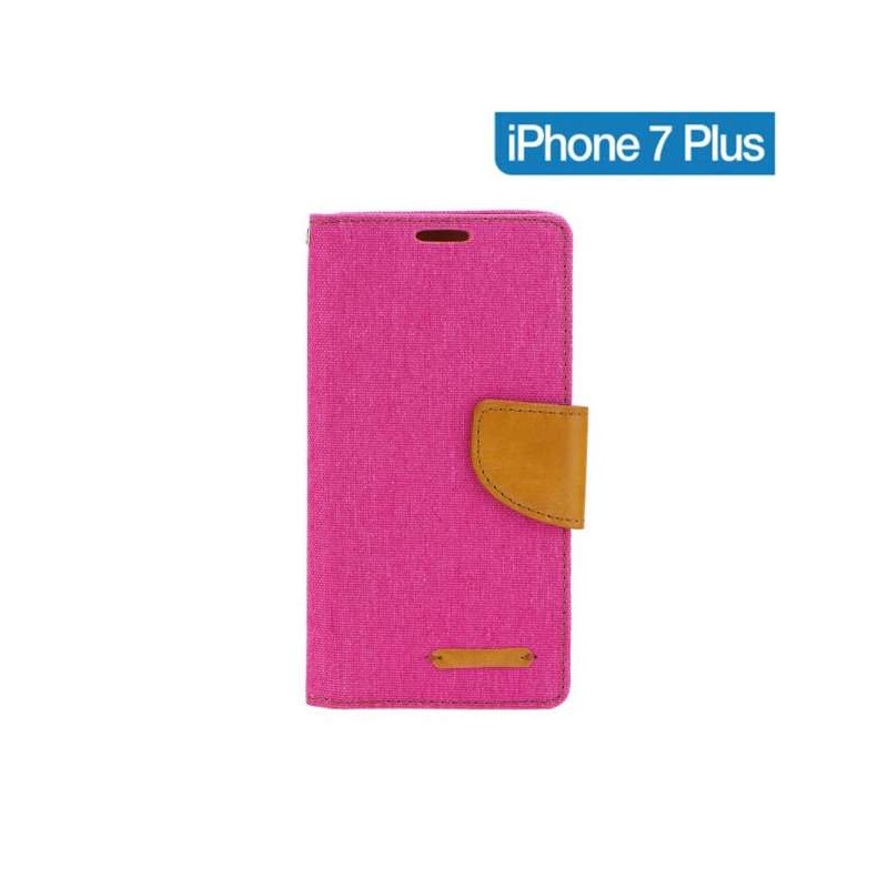 Coque Portefeuille Rose iPhone 7 Plus