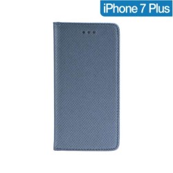 Coque Portefeuille Grise iPhone 7 Plus
