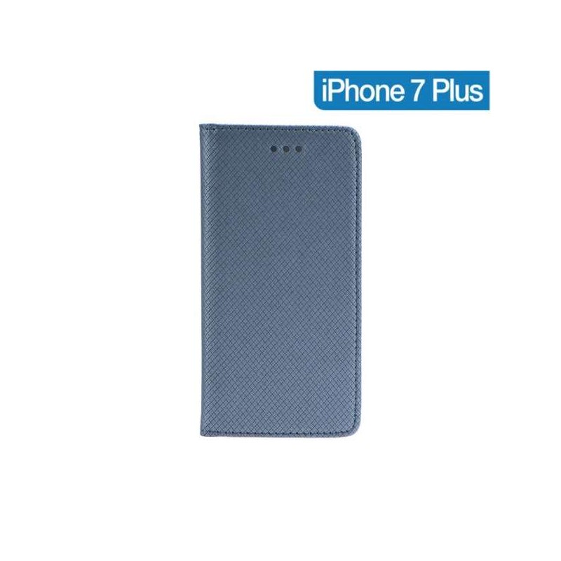 Coque Portefeuille Grise iPhone 7 Plus